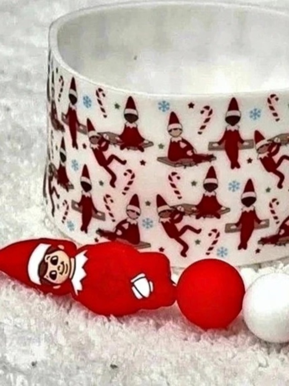 Elf on the Shelf Stanley Boot, Straw Topper & Charm